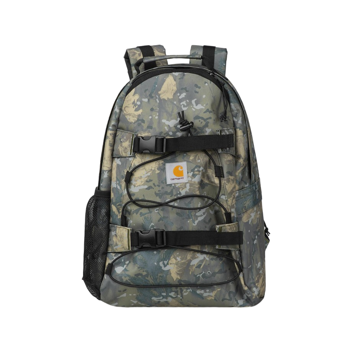 칼하트 WIP 킥플립 백팩 그린 카모 콤비(Carhartt WIP Kickflip Backpack Green Camo Combi)