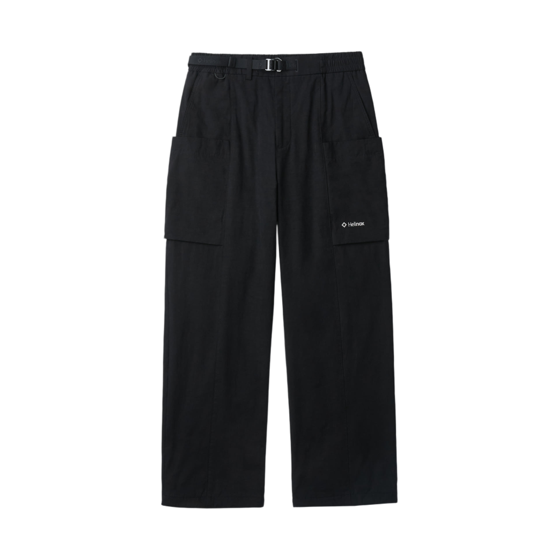 헬리녹스 웨어 코튼 블렌드 루즈 캠프 카고 팬츠 블랙(Helinox Wear Cotton-Blend Loose Camp Cargo Pants Black)