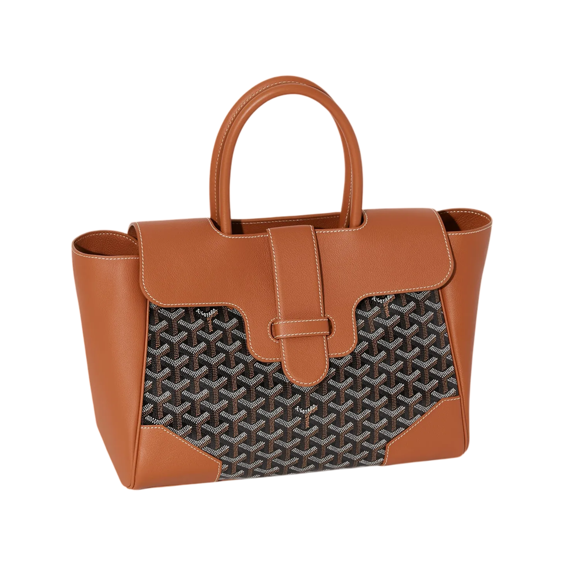 고야드 카바스 사이공 토트백 블랙 탄(Goyard Cabas Saigon Tote Bag Black Tan) - 1