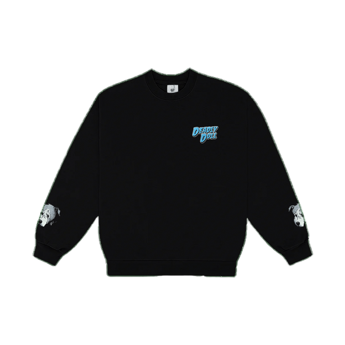 데들리 돌 빌리 크루넥 블랙(Deadly Doll Billie Crewneck Black) - 2