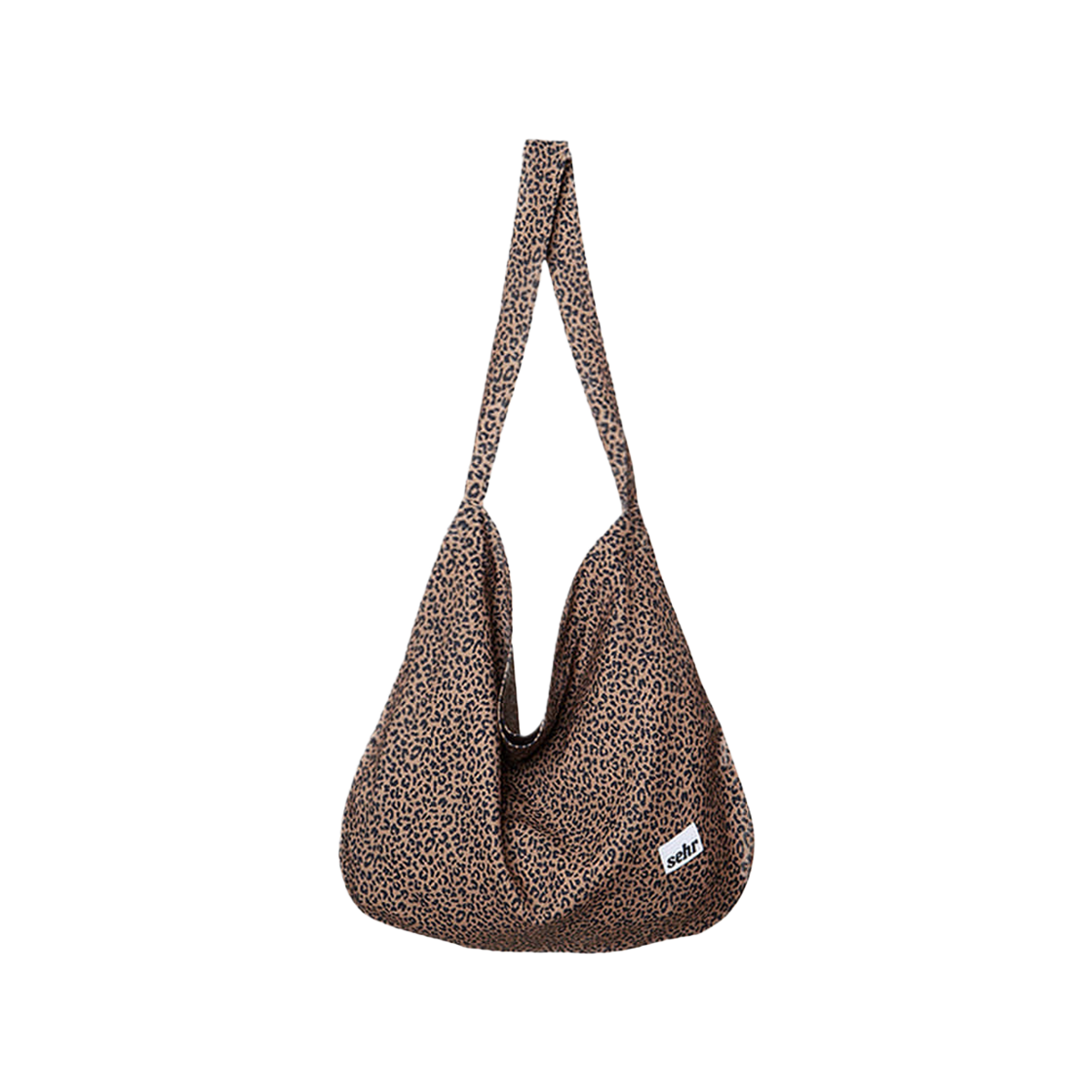 세르 레오파드 이지백 브라운(SEHR Leopard Easy Bag Brown)