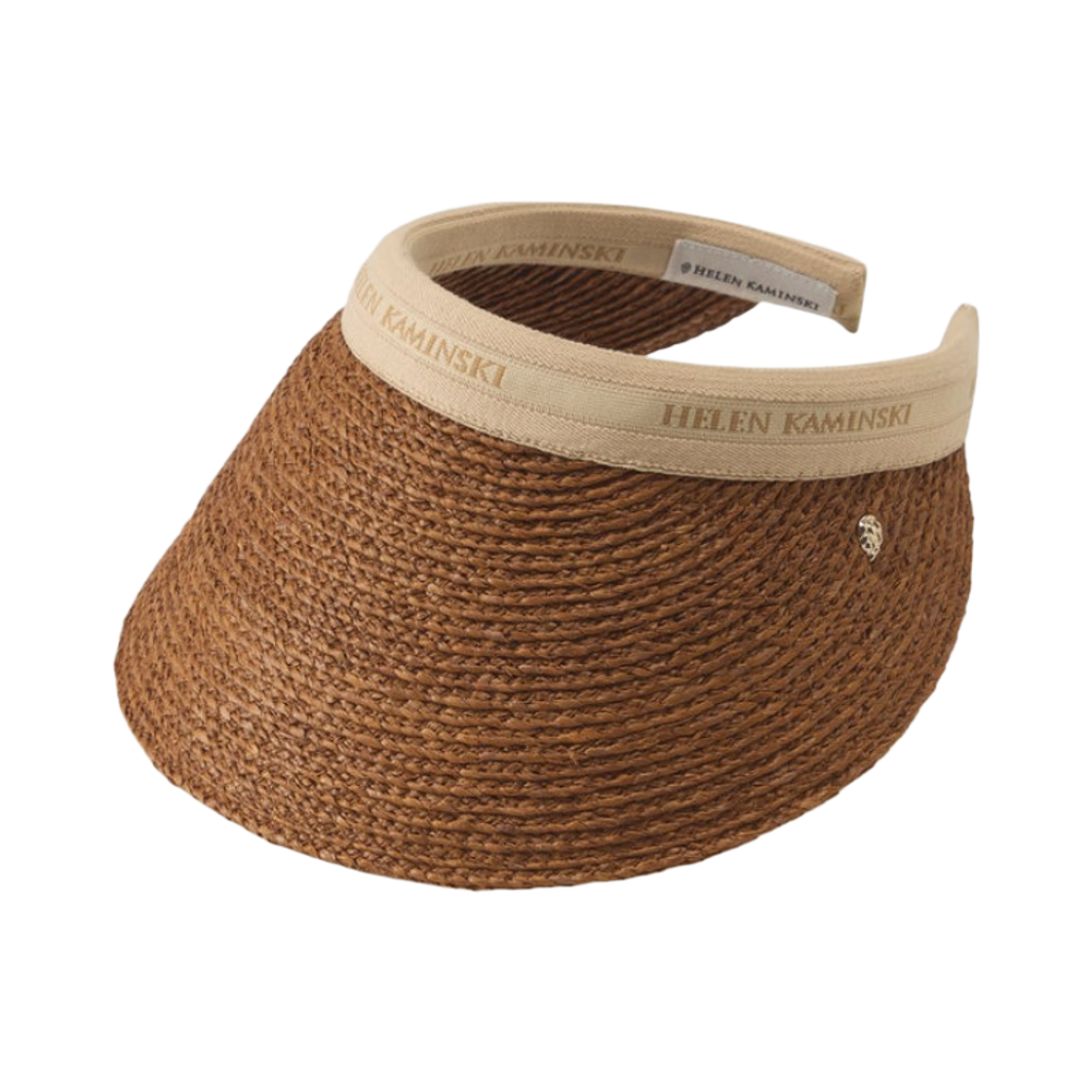 HAT51794 (W) Helen Kaminski Bianca 12 Nutshell Natural Logo