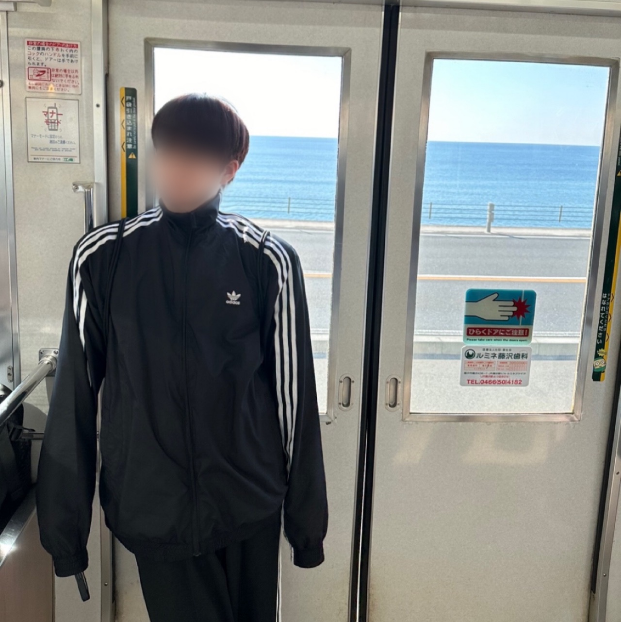 (W) Adidas Adilenium Season 3 Oversized Track Top Black - KR Sizing 착용 스타일