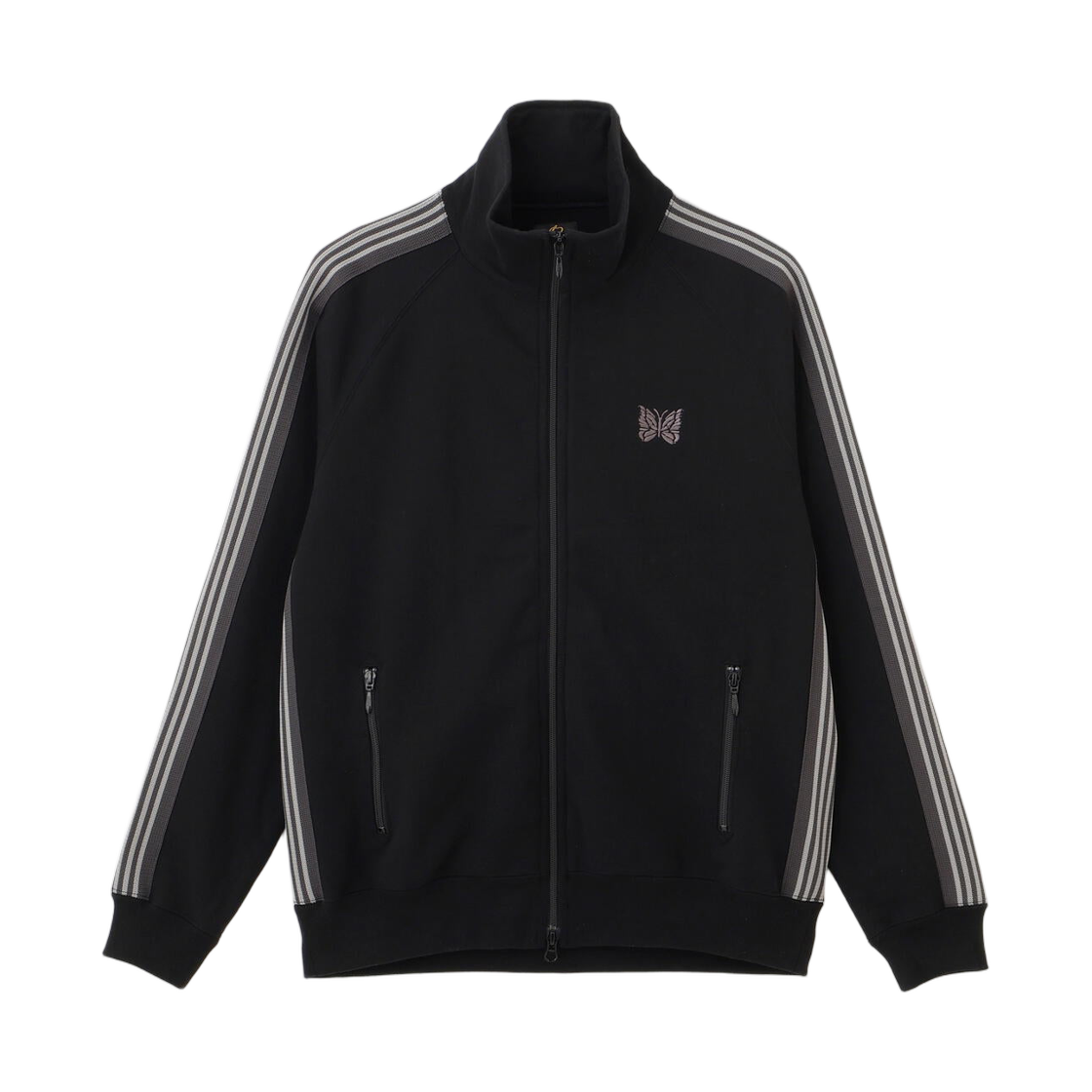 니들스 x B'2nd 트랙 잭 코튼 저지 블랙(Needles x B'2nd Track Jack Cotton Jersey Black)