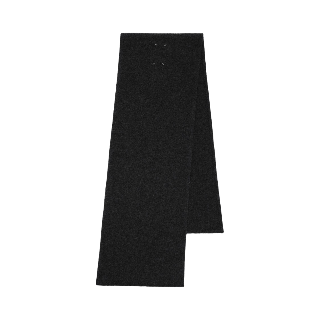 S50TE0107M13091900 Maison Margiela Felted Wool Muffler Black