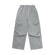 Kamien Balloon Cargo Sweatpants Melange Gray