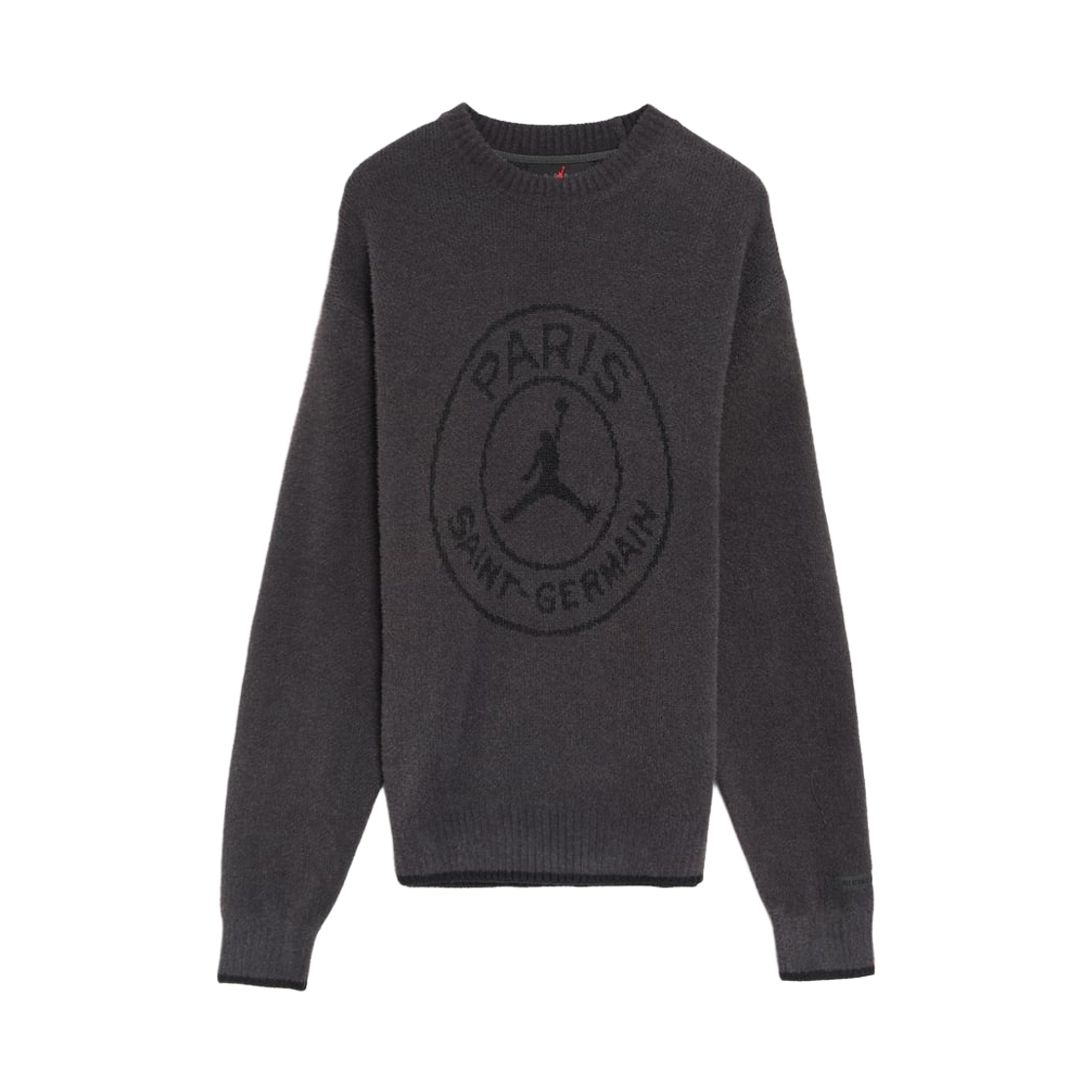 HV3443-045 Jordan x Paris Saint-Germain Knit Sweater Anthracite Black (HV3443-045) (Non Marking Ver.)