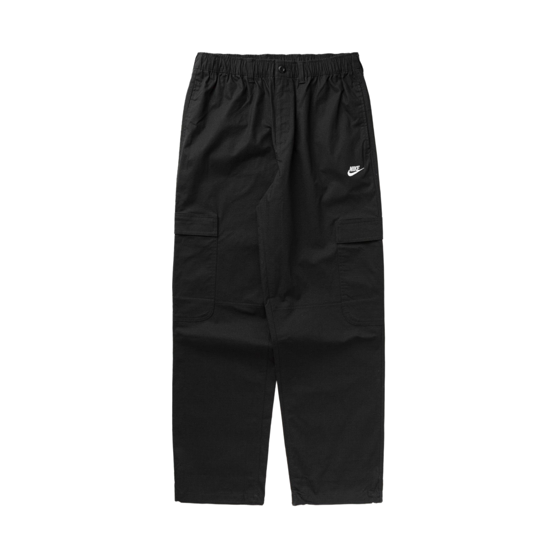 HV1434-011 Nike NSW Club Woven Cargo Pants Black White - Asia