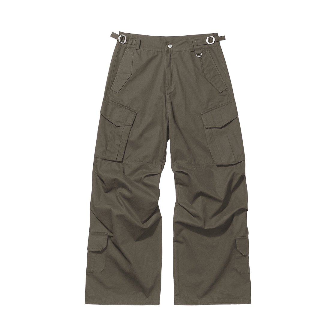 플레이버리즘 빈티지 워시드 카고팬츠 워시드 올리브 그레이(Flavorism VTG Washed Cargo Pants Washed Olive Gray)