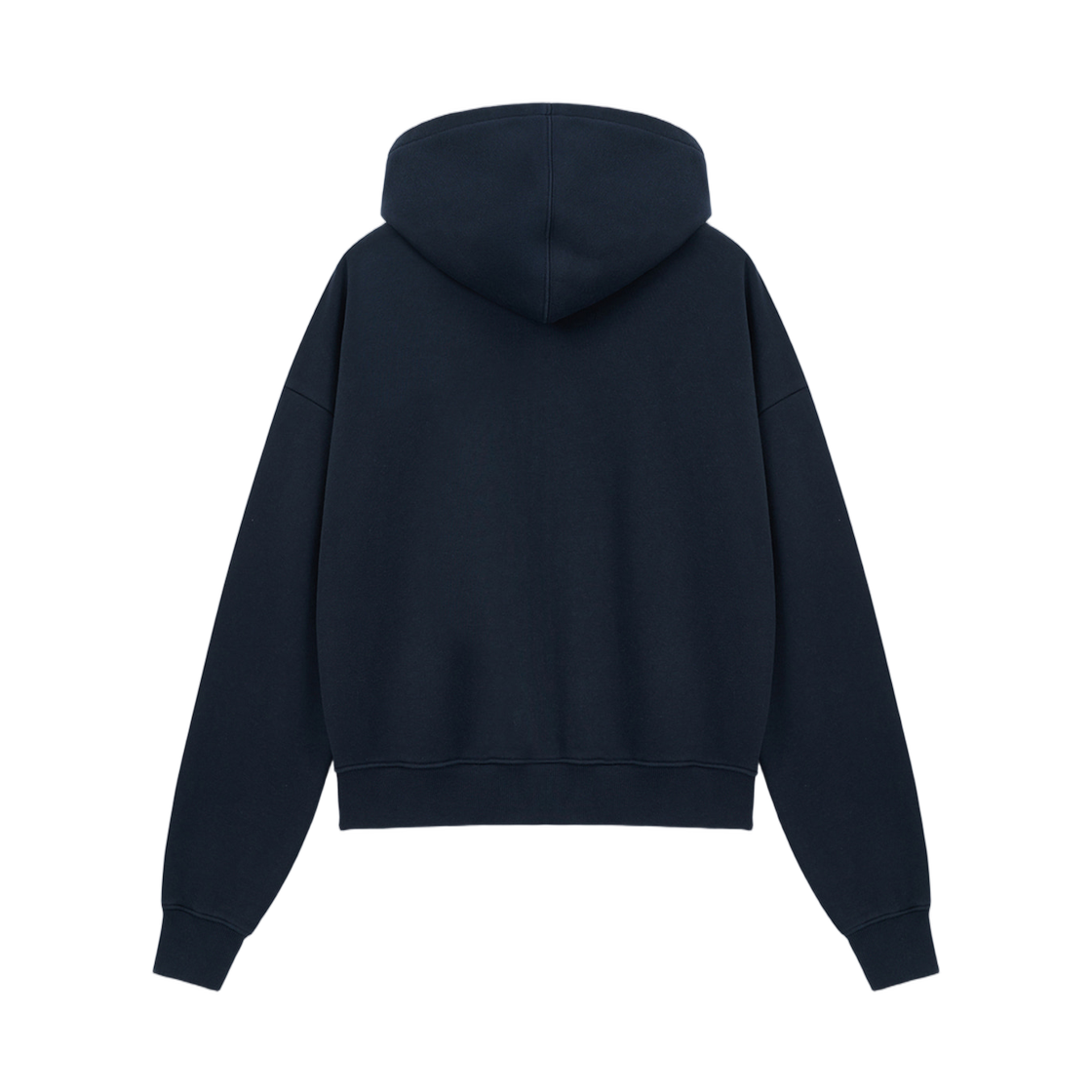 마뗑킴 그래피티 로고 후디 집업 네이비(Matin Kim Graffiti Logo Hoody Zip Up In Navy) - 2
