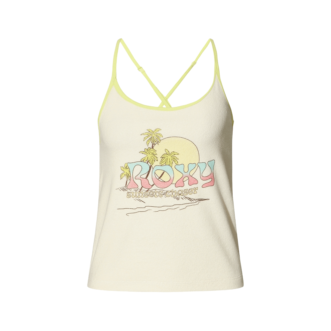 록시 오션 웨이브 테리 슬리브리스 탱크 탑 (RG21RE511DAI)(ROXY Ocean Wave Terry Sleeveless Tank Top (RG21RE511DAI)) - 1