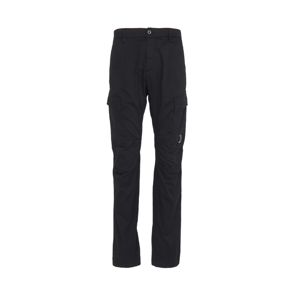 20CMPA134A005694G999 C.P. Company Stretch Sateen Ergonomic Cargo Pants Black - 26SS