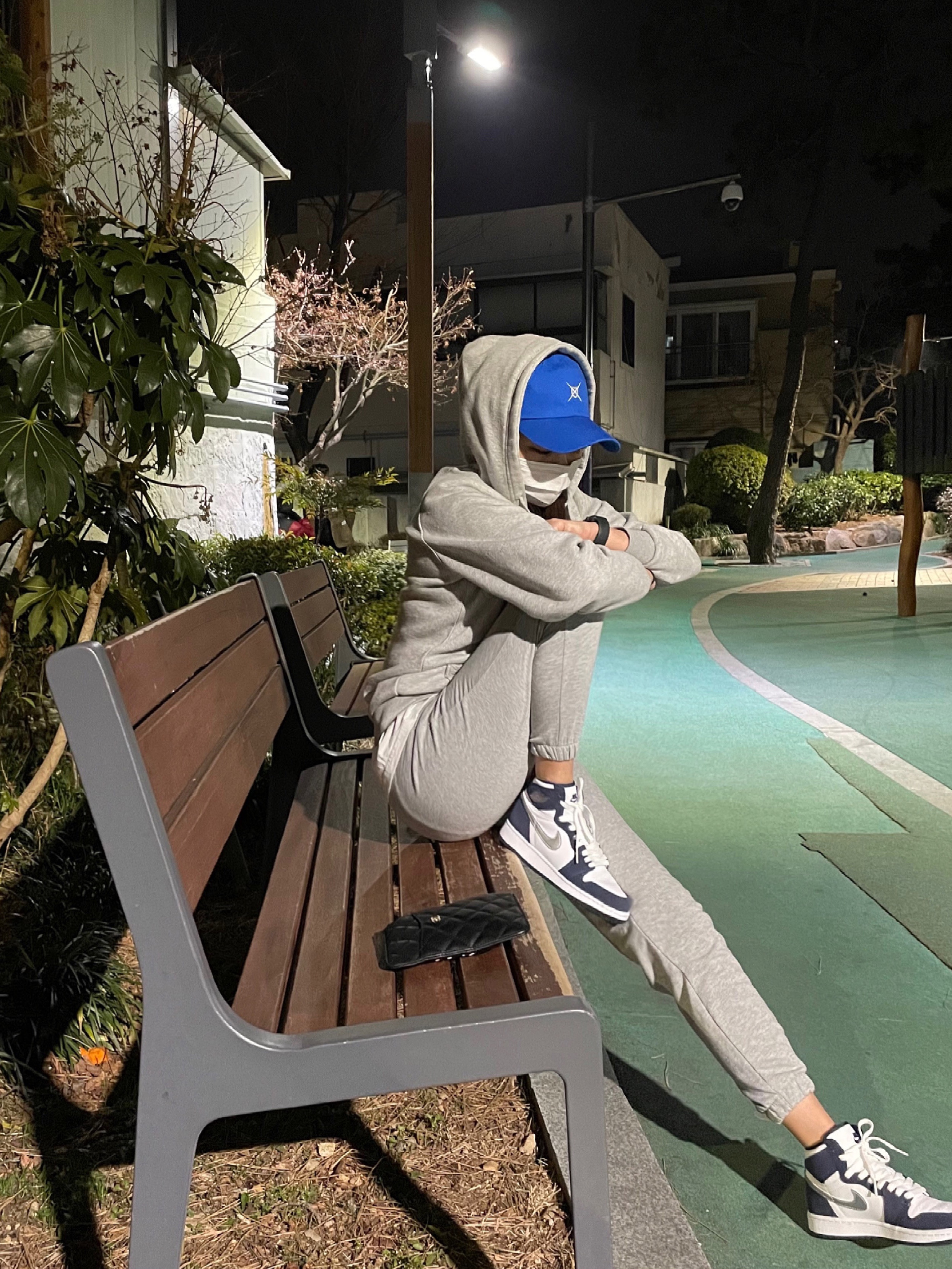 Jordan 1 Retro High OG CO.JP Midnight Navy 착용 스타일