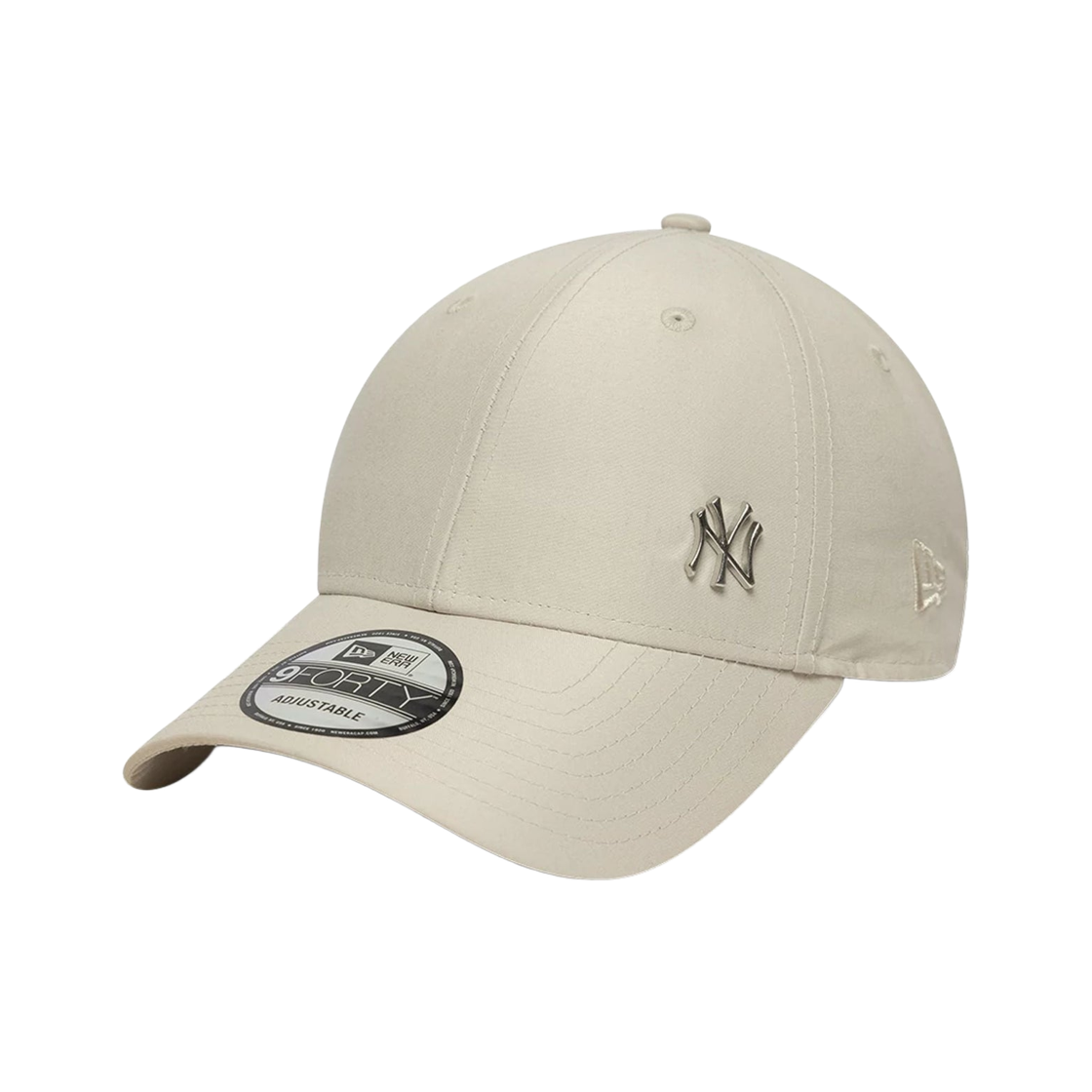 뉴에라 MLB 뉴욕 양키스 플로리스 9포티 어드저스터블 캡 크림(New Era MLB New York Yankees Flawless 9Forty Adjustable Cap Cream) - 1