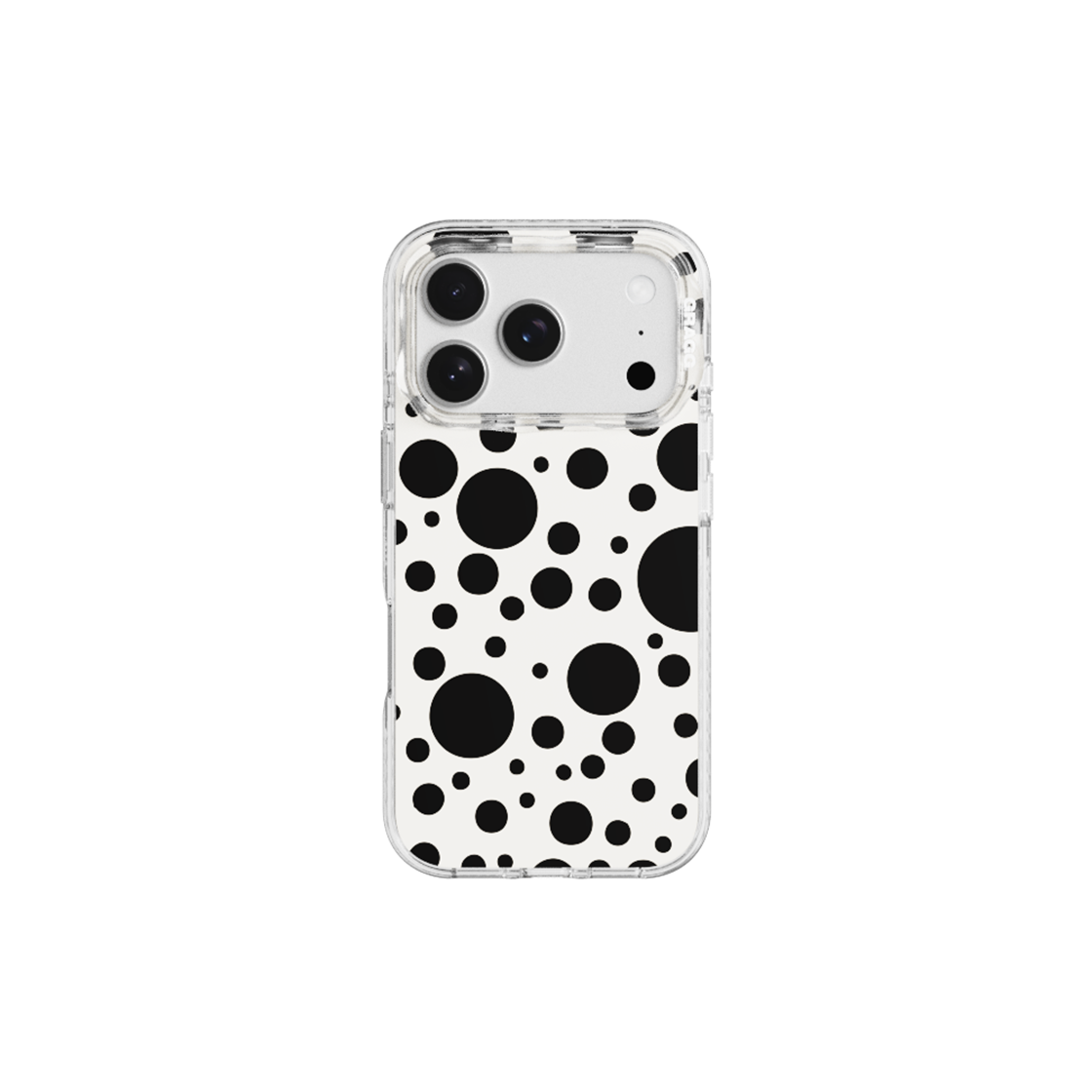그래그 프레임 패턴 케이스 클리어 - 팝 도트(GARGG MAGSAFE LAYERS FRAME CASE CLEAR - POP DOT)