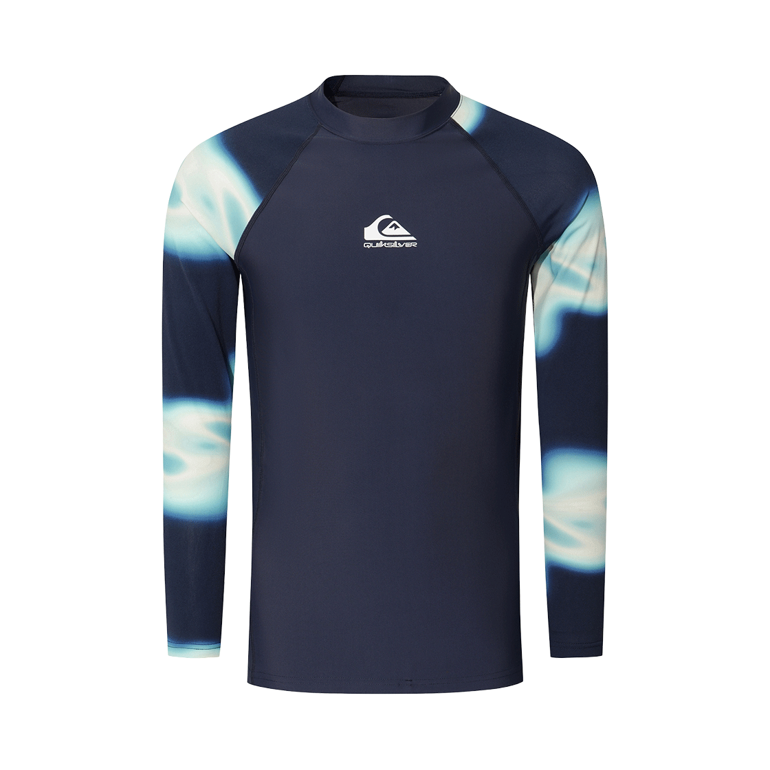 QG11RS503KTP QUIKSILVER Comp Logo Tight Fit Pattern Long Sleeves Rashguard (QG11RS503KTP)