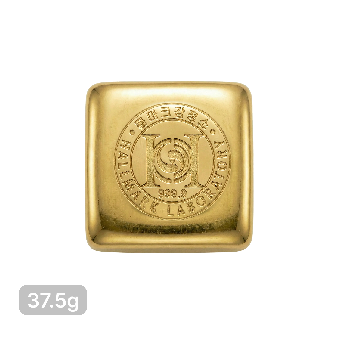 금 3대 검인마크 주물금 37.5g (랜덤 디자인)(Gold The Three Major Hallmarks Cast Gold 37.5g (Random Design))