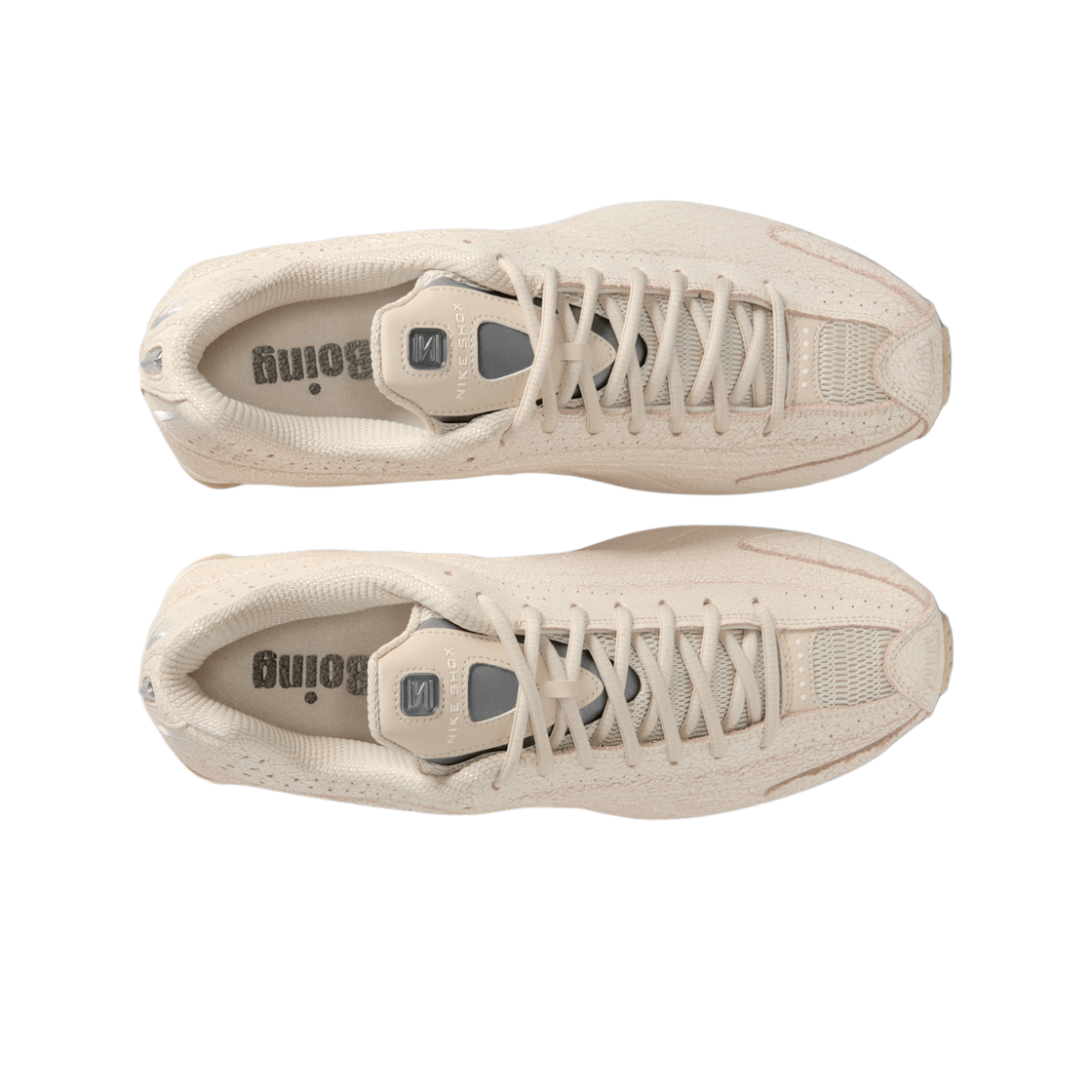 나이키 샥스 R4 QS 내츄럴 앤 메탈릭 실버(Nike Shox R4 QS Natural and Metallic Silver) - 2