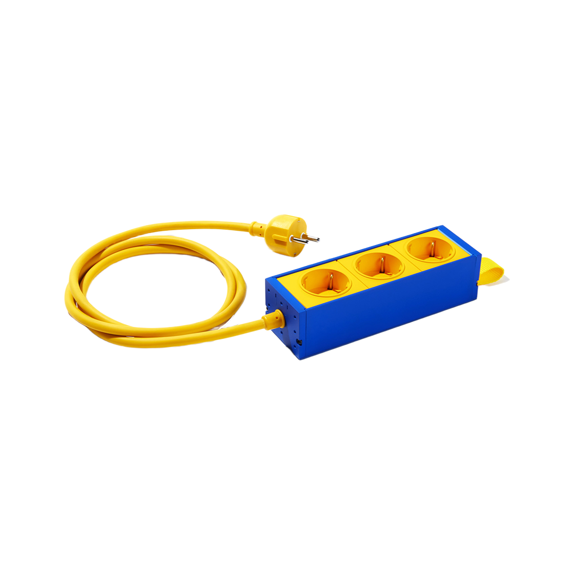 엘엘에스 3구 멀티탭 블루 1.5m(LLS EXTENSION 3-SOCKET / WAVY BLUE 1.5m)