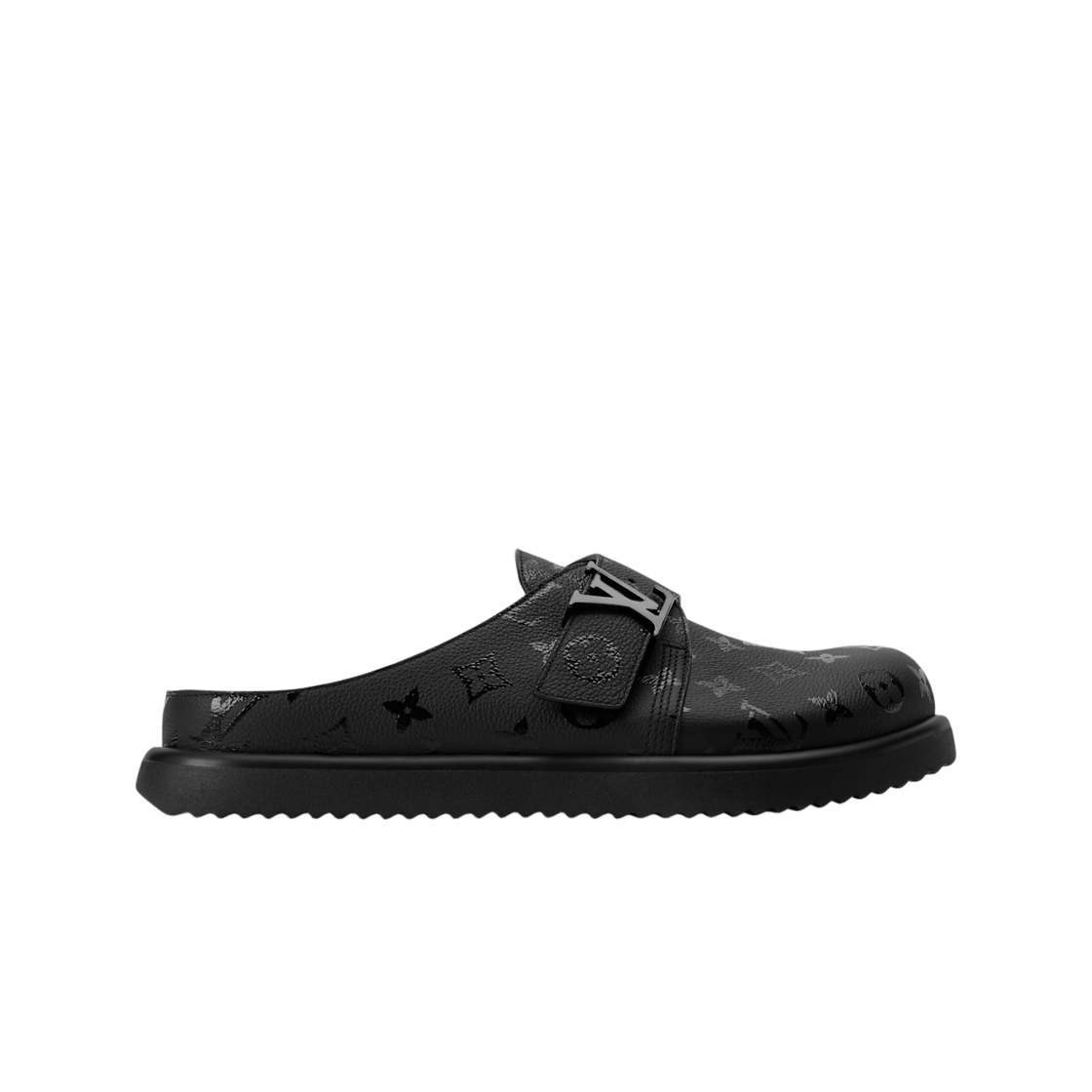 - Louis Vuitton LV Easy Mule Black