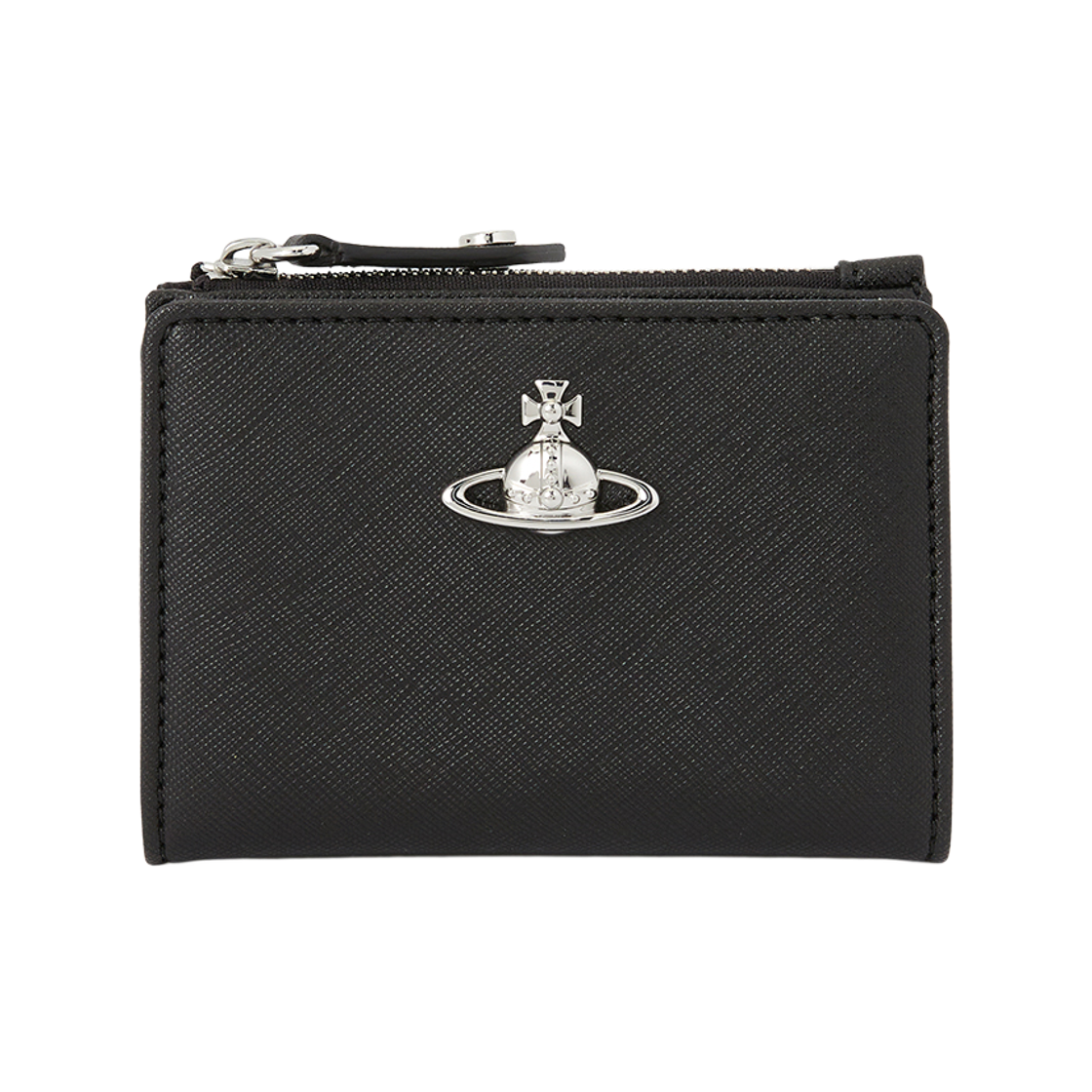 54020010W-S0021-N401 Vivienne Westwood Orb Card Holder Black