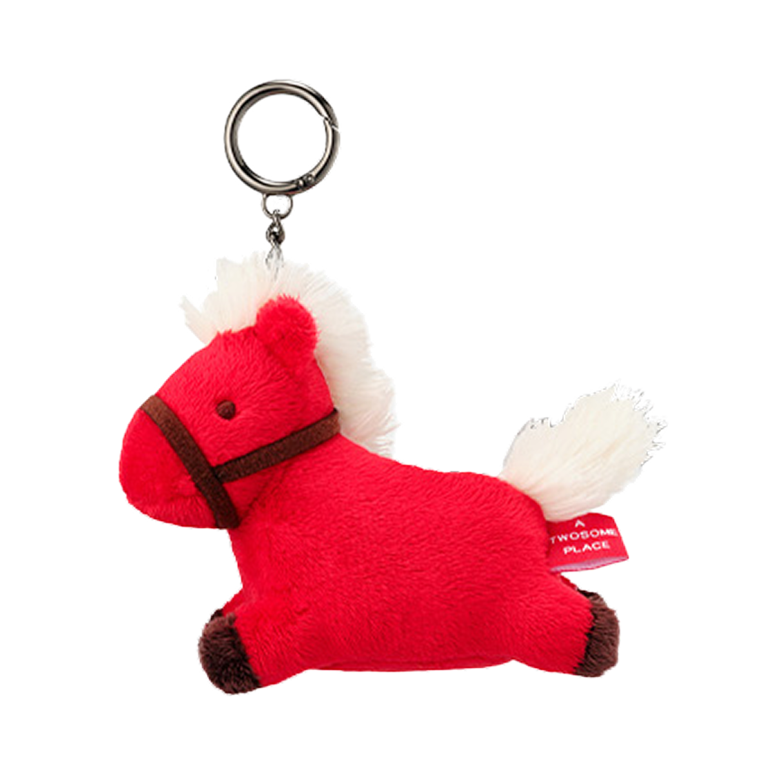 투썸 플레이스 x 키티버니포니 컵 홀더 키링 레드(A Twosome Place x Kittybunnypony Cup Holder Keyring Red)