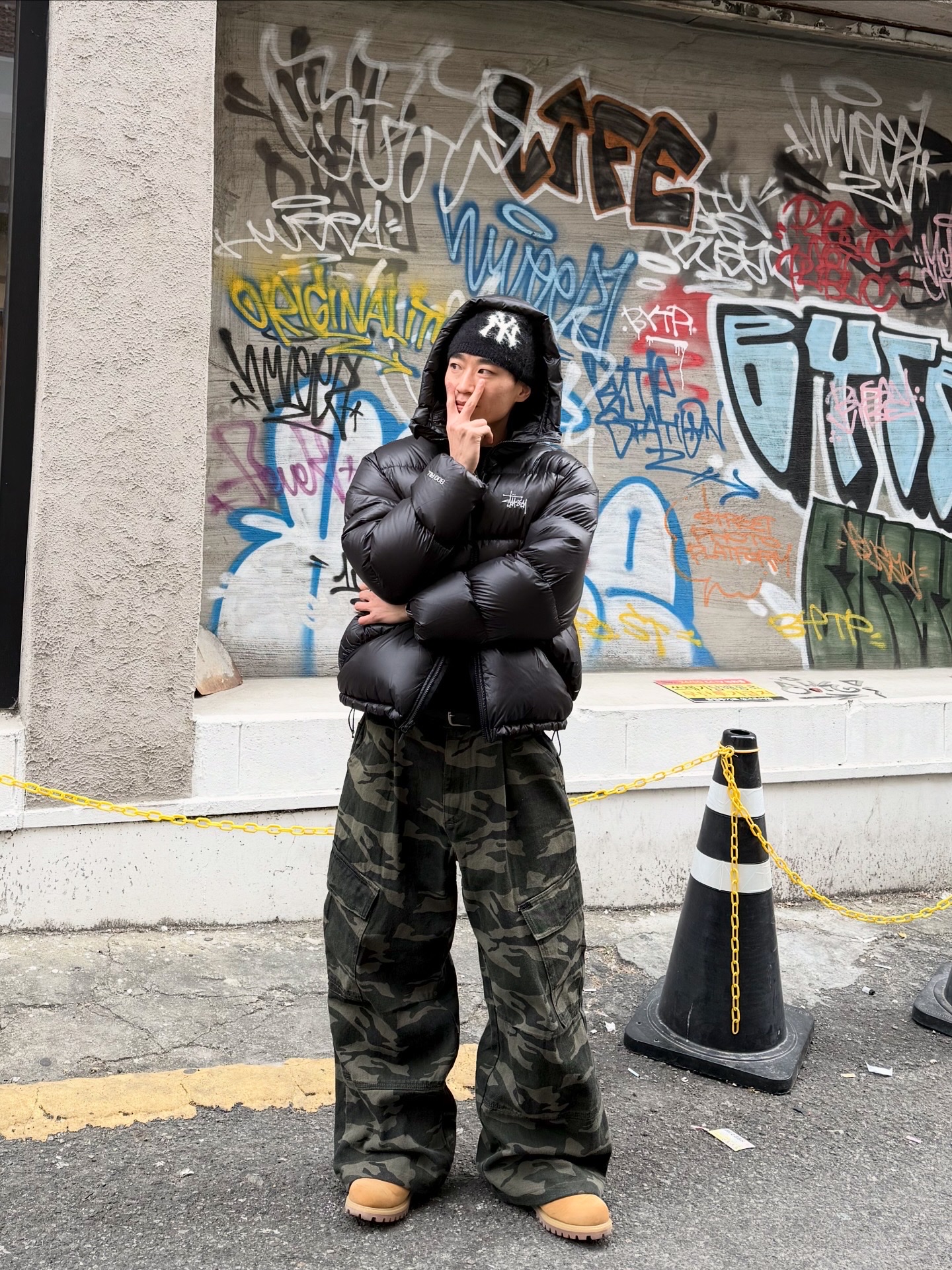 Timberland Premium 6 inch Waterproof Boot Wheat Nubuck - Wide, Stussy Micro Ripstop Down Parka Jet Black 착용 스타일 - 1