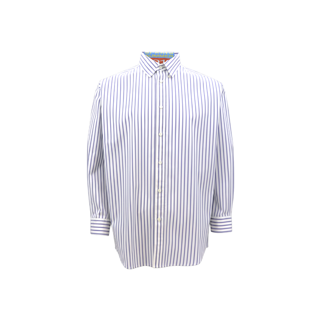 IT9TG3LP268N Balenciaga Striped Shirt 518068