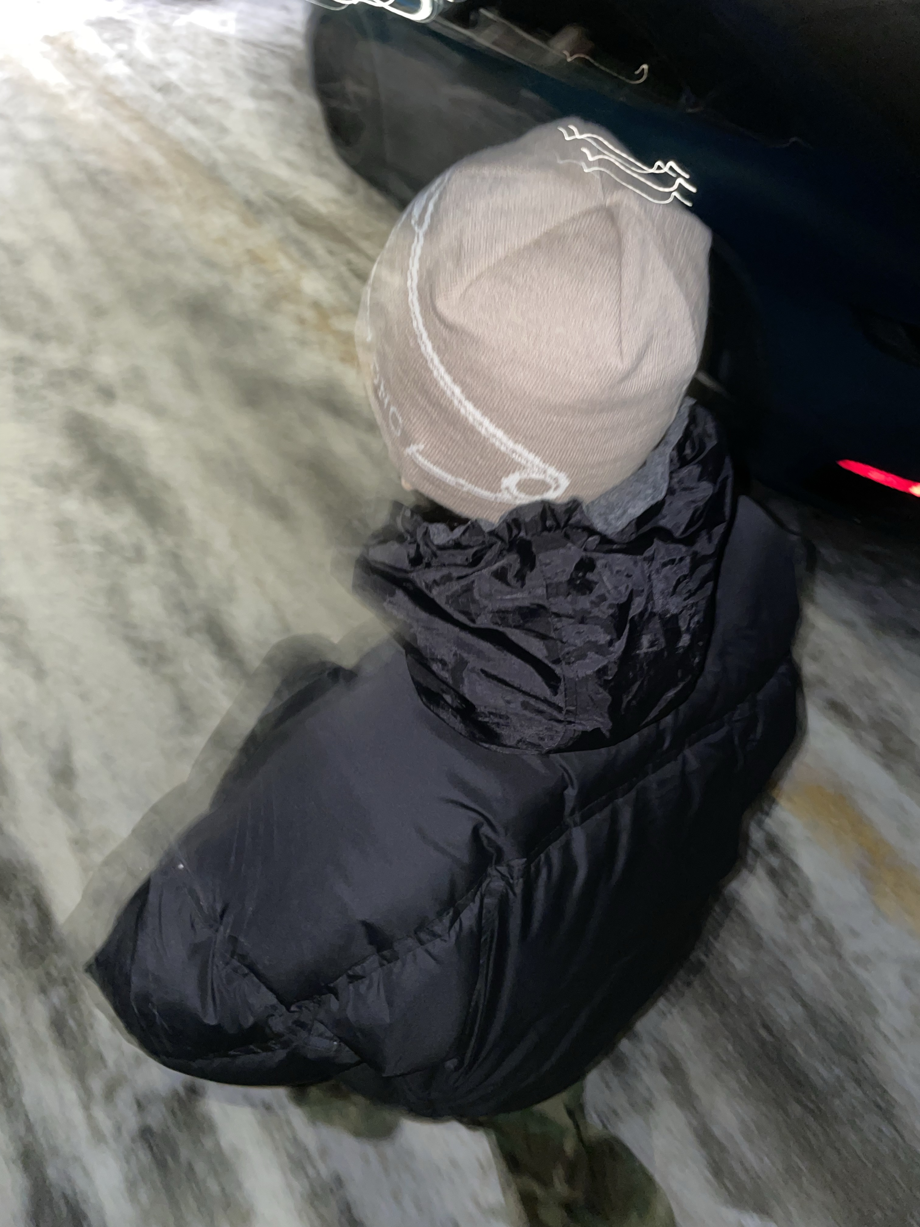 Balenciaga Triple S Black, Project G/R Boxing Shorts Blue 착용 스타일 - 6