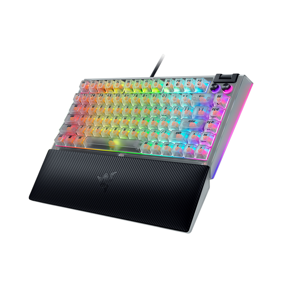 레이저  블랙위도우 V4 75% 팬텀 화이트 에디션 게이밍 키보드(Razer Blackwidow V4 75% Phantom White Edition Gaming Keyboard) - 2