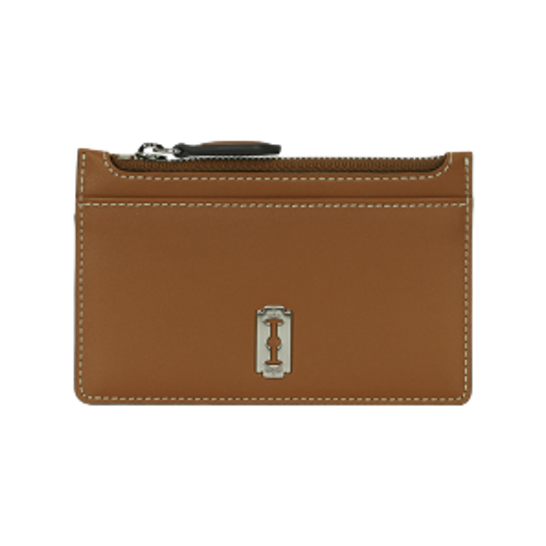 P0000CPB_K vunque Perfec Index Zipper Card Wallet Camel
