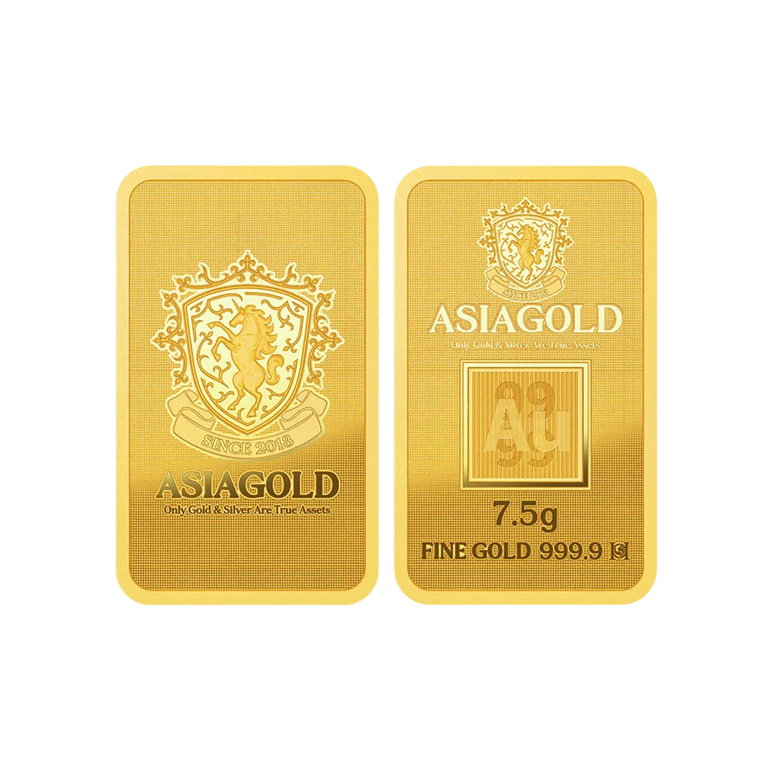 - Gold Asiagold Gold Bar 7.5g