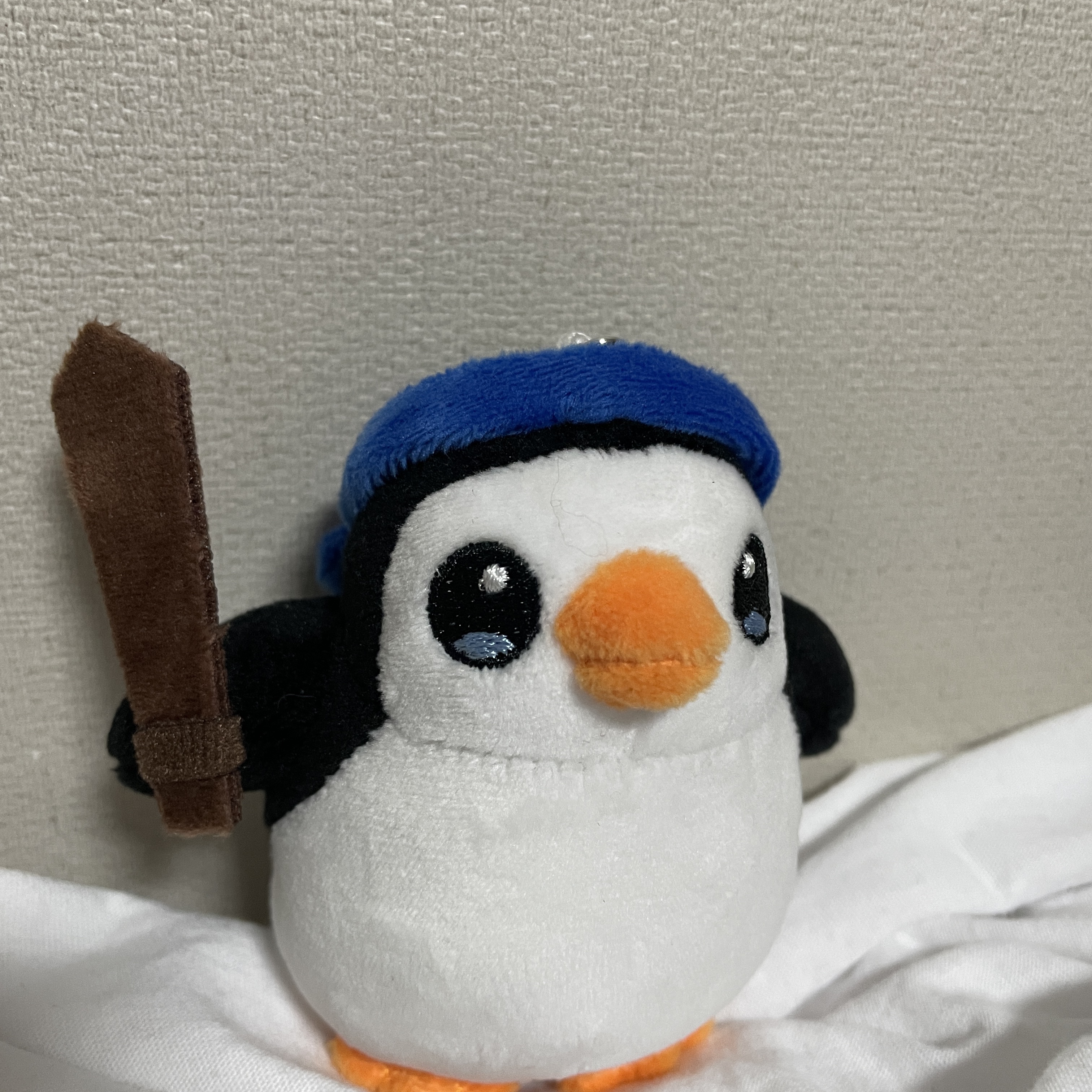 Dream C&C Teamfight Tactics Pengu Keyring 8cm 착용 스타일 - 1