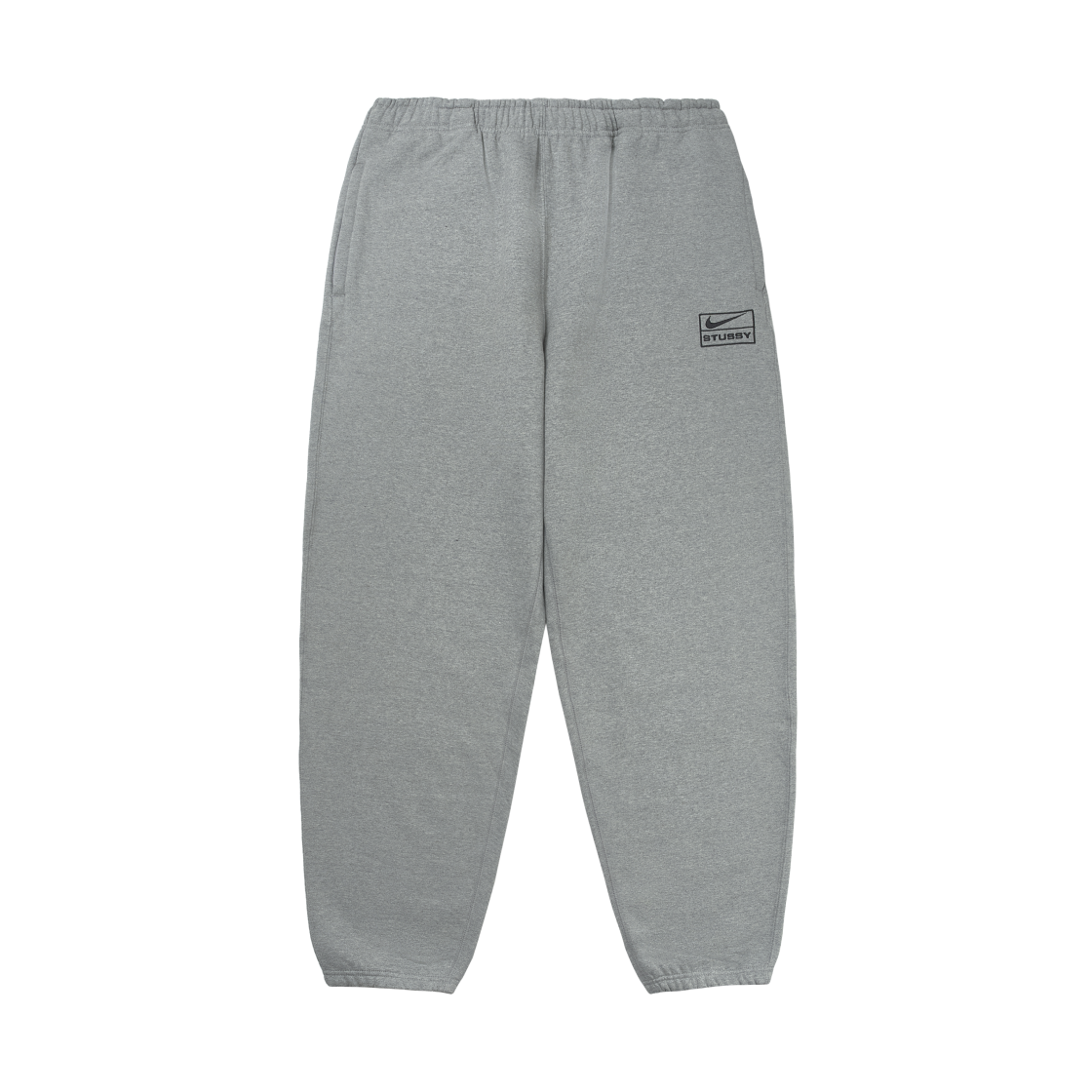나이키 x 스투시 NRG RA 플리스 팬츠 다크 그레이 헤더 (DJ9490-063)(Nike x Stussy NRG RA Fleece Pants Dark Grey Heather (DJ9490-063))