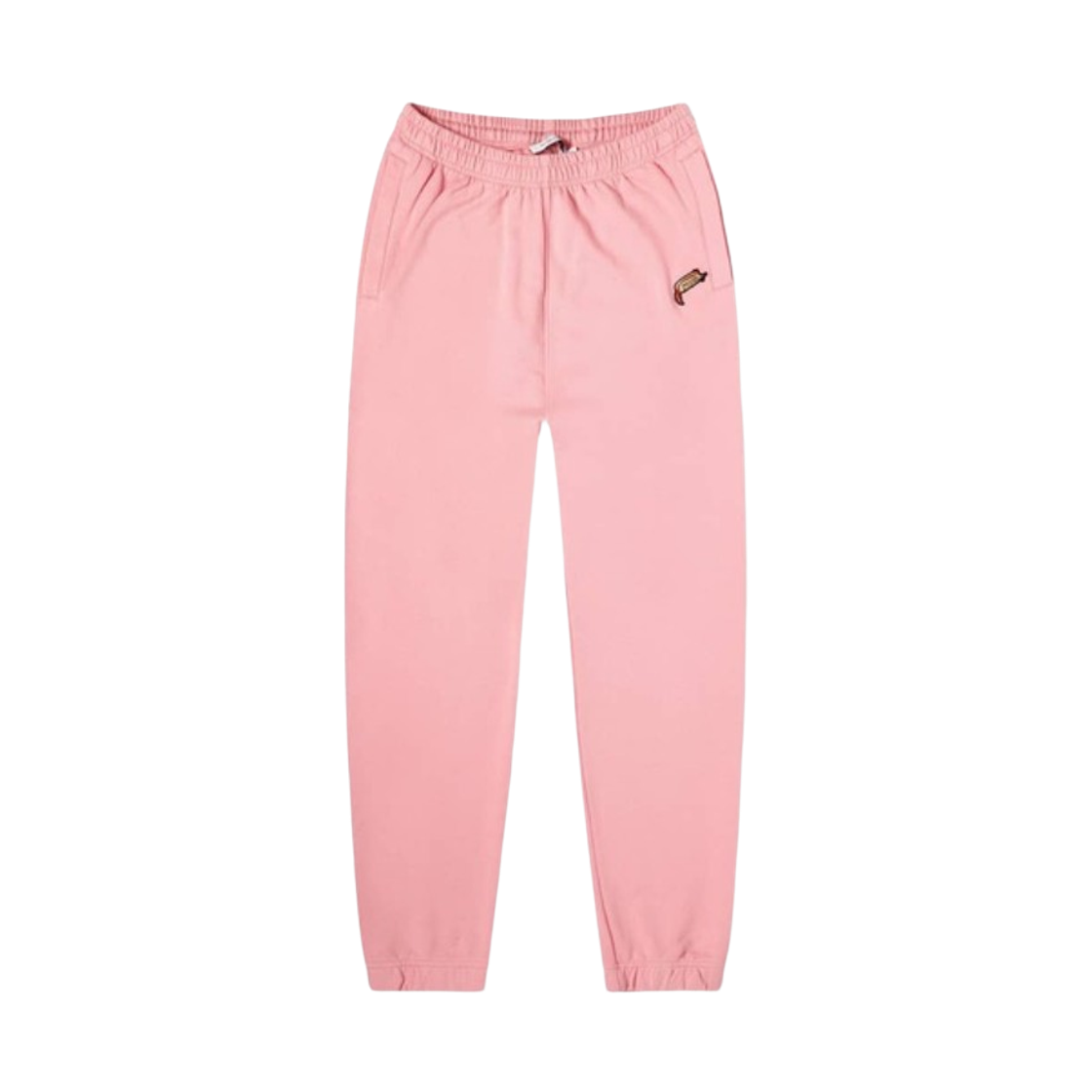 IU01307KM0001-P619 Maison Kitsune Cotton Joggers Bubble Gum Pink