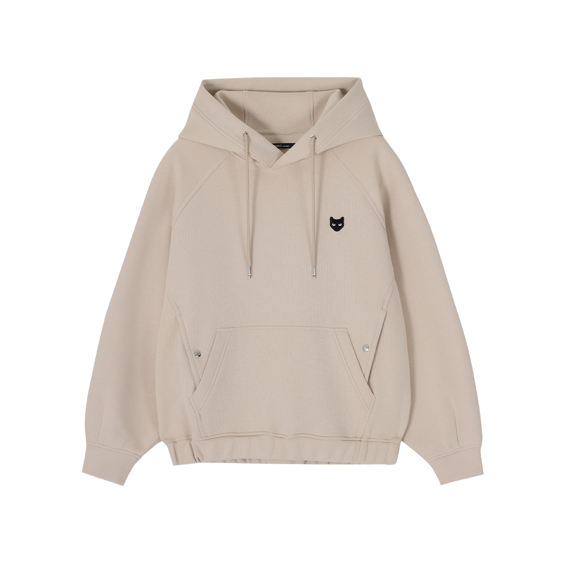 송지오 지제로 팬서 라글랑 후드 베이지(SONGZIO ZZERO Panther Raglan Hood Beige)