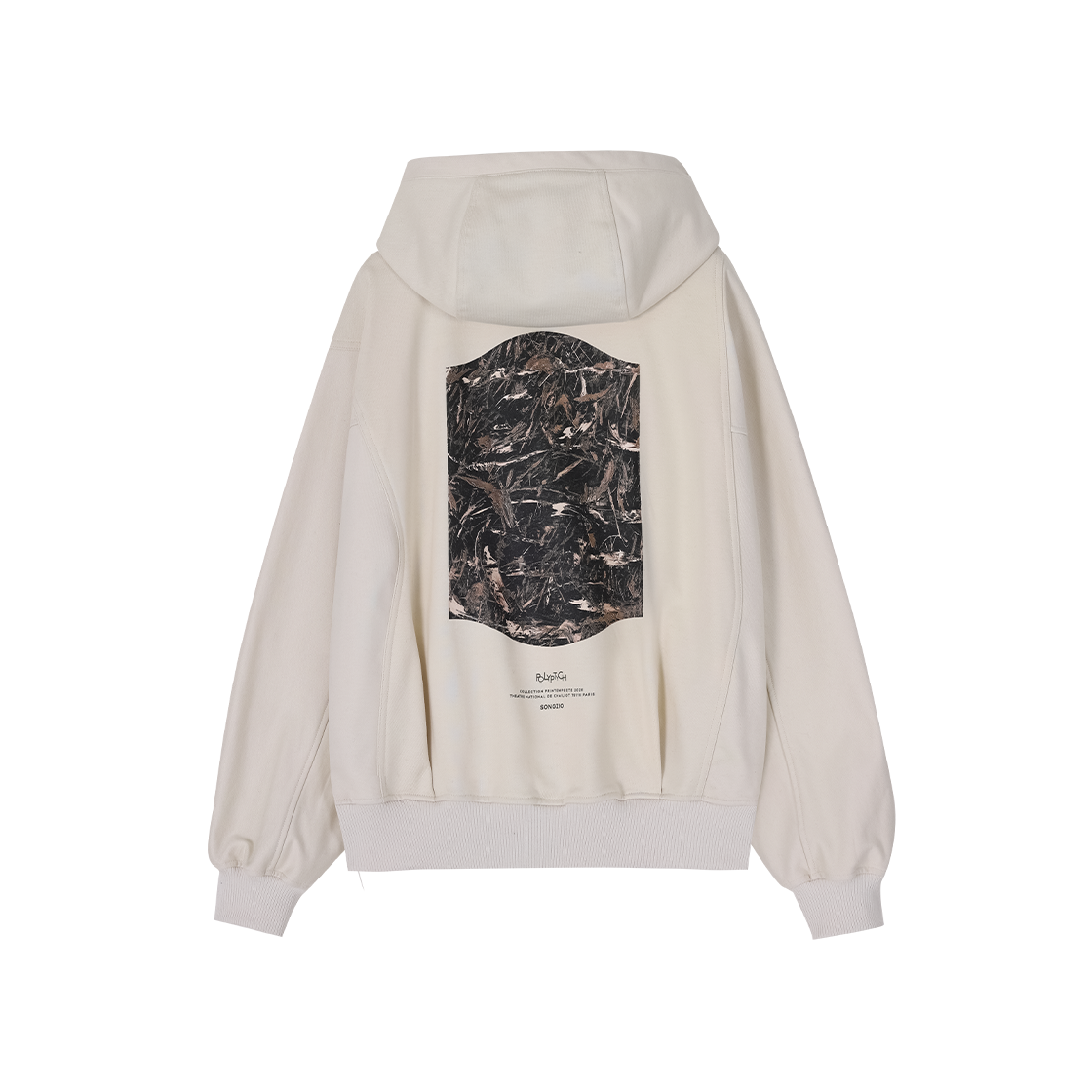 SI2TS716CR SONGZIO COLLECTION Polyptych Painted Hood Creme