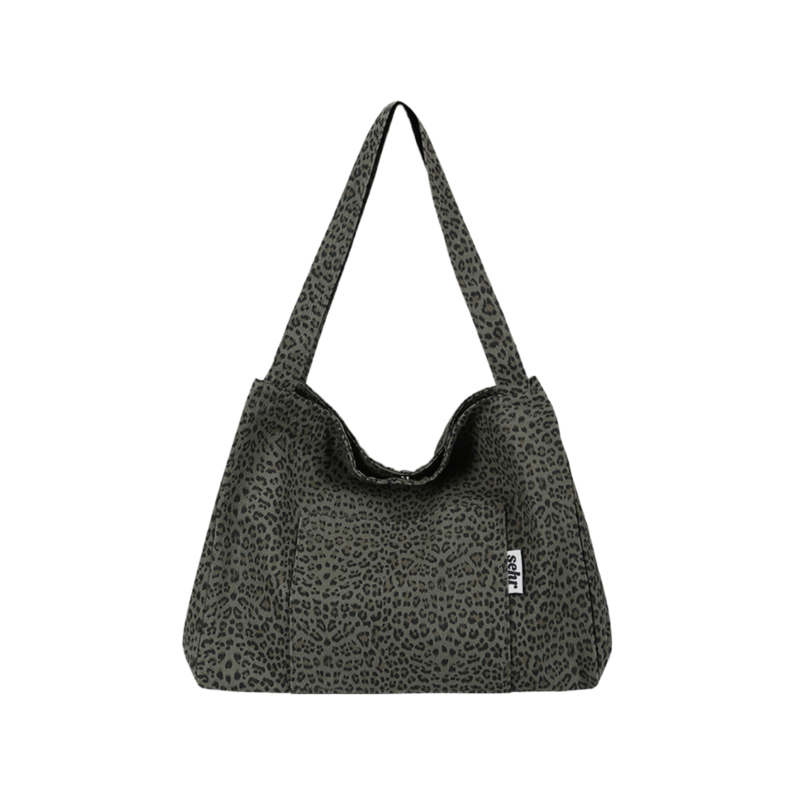세르 레오파드 트윌코튼 빅백 버전 2 카키(SEHR Leopard Twill Cotton Big Bag V2 Khaki)