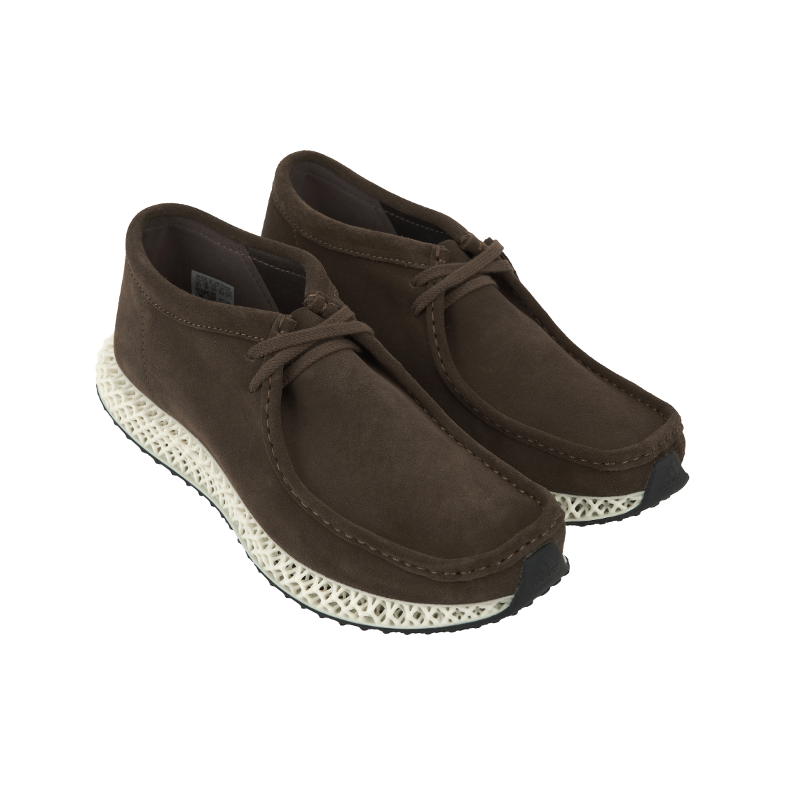 아디다스 x 클락스 x 로니 피그 8th 스트리트 왈라비 4D 다크 그레이 스웨이드(Adidas x Clarks x Ronnie Fieg 8th Street Wallabee 4D Dark Grey Suede) - 4