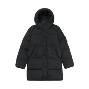 Stone Island 70123 Crinkle Reps R-NY Wind Resistant Down Parka Black - 24FW