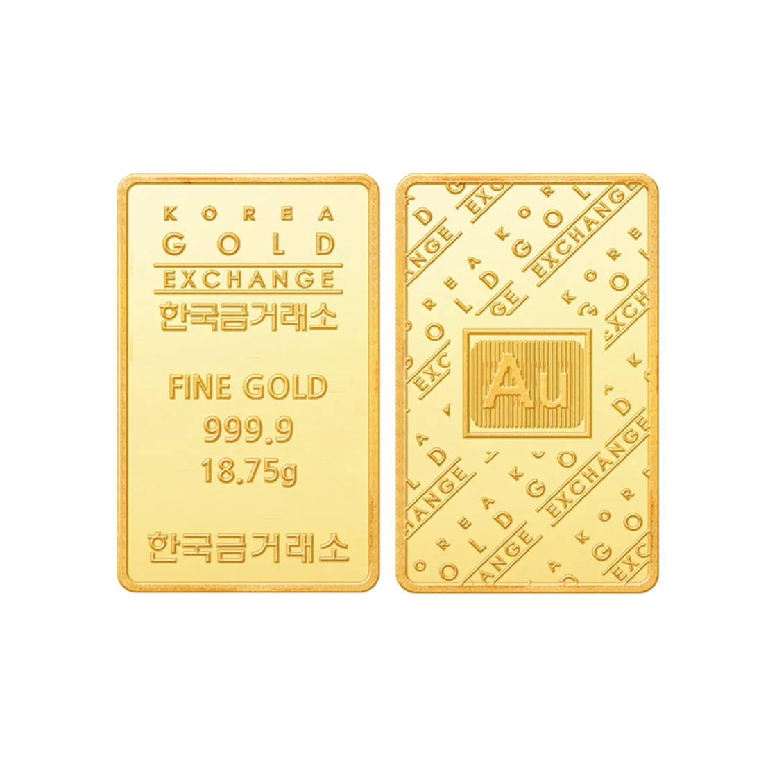금 한국금거래소 골드바 18.75g(Gold Korea Gold Exchange Gold Bar 18.75g)