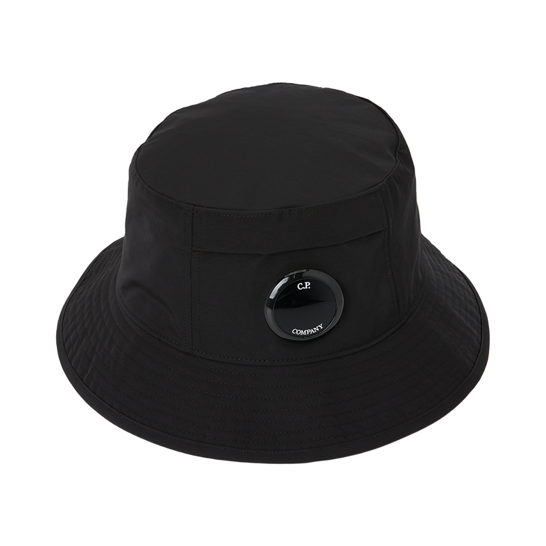 20CMAC046A110545A999 C.P. Company Bucket Hat Black - 26SS