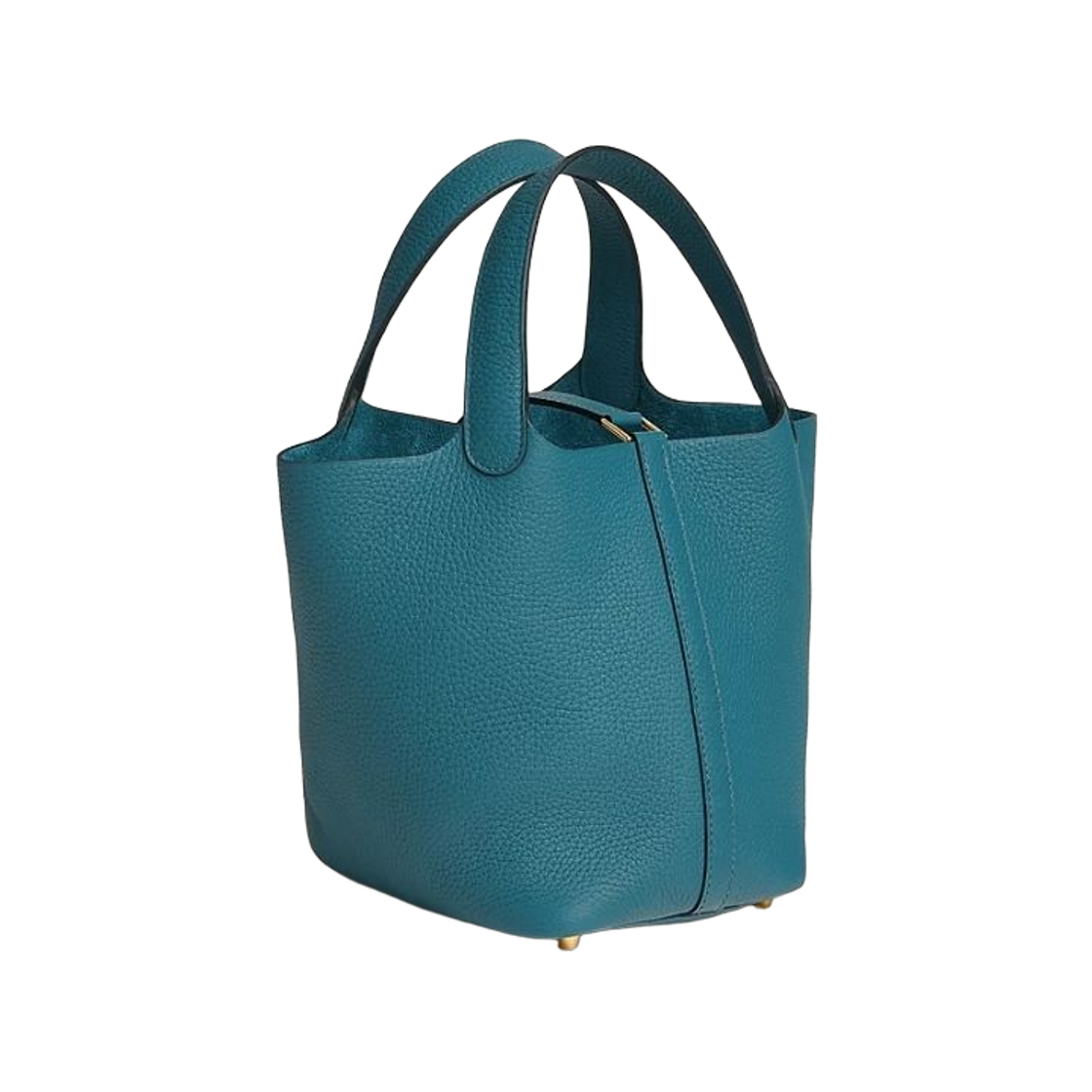 에르메스 피코탄 락 18 백 클레망스 & 골드 하드웨어 뉴 블루 진(Hermes Picotin Lock 18 Bag Clemence & Gold New Bleu Jean) - 2