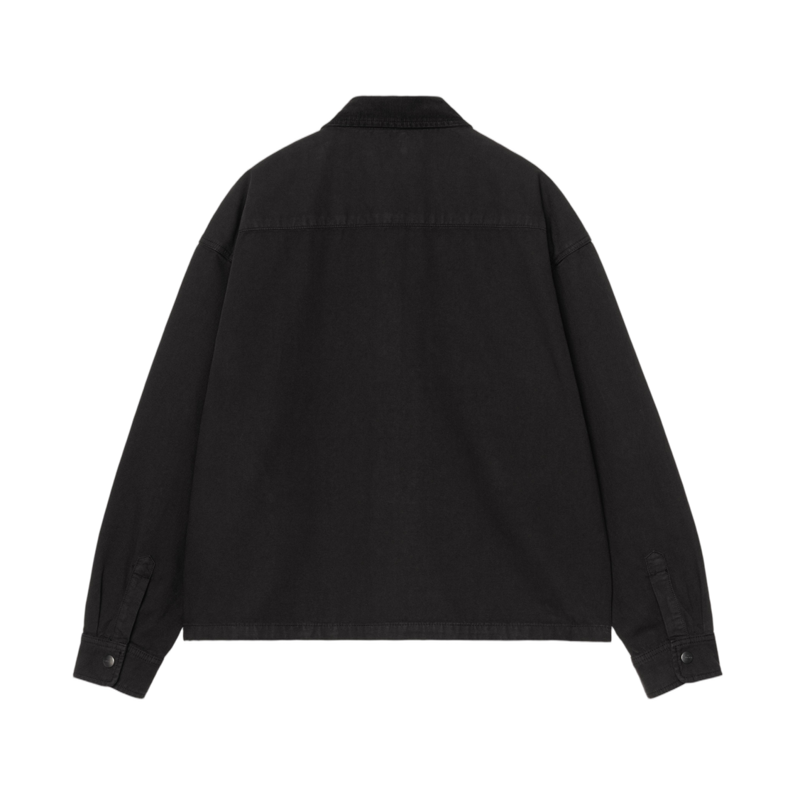 칼하트 WIP 프레스콧 셔츠 자켓 블랙 가먼트 다이드(Carhartt WIP Prescott Shirt Jacket Black Garment Dyed) - 2