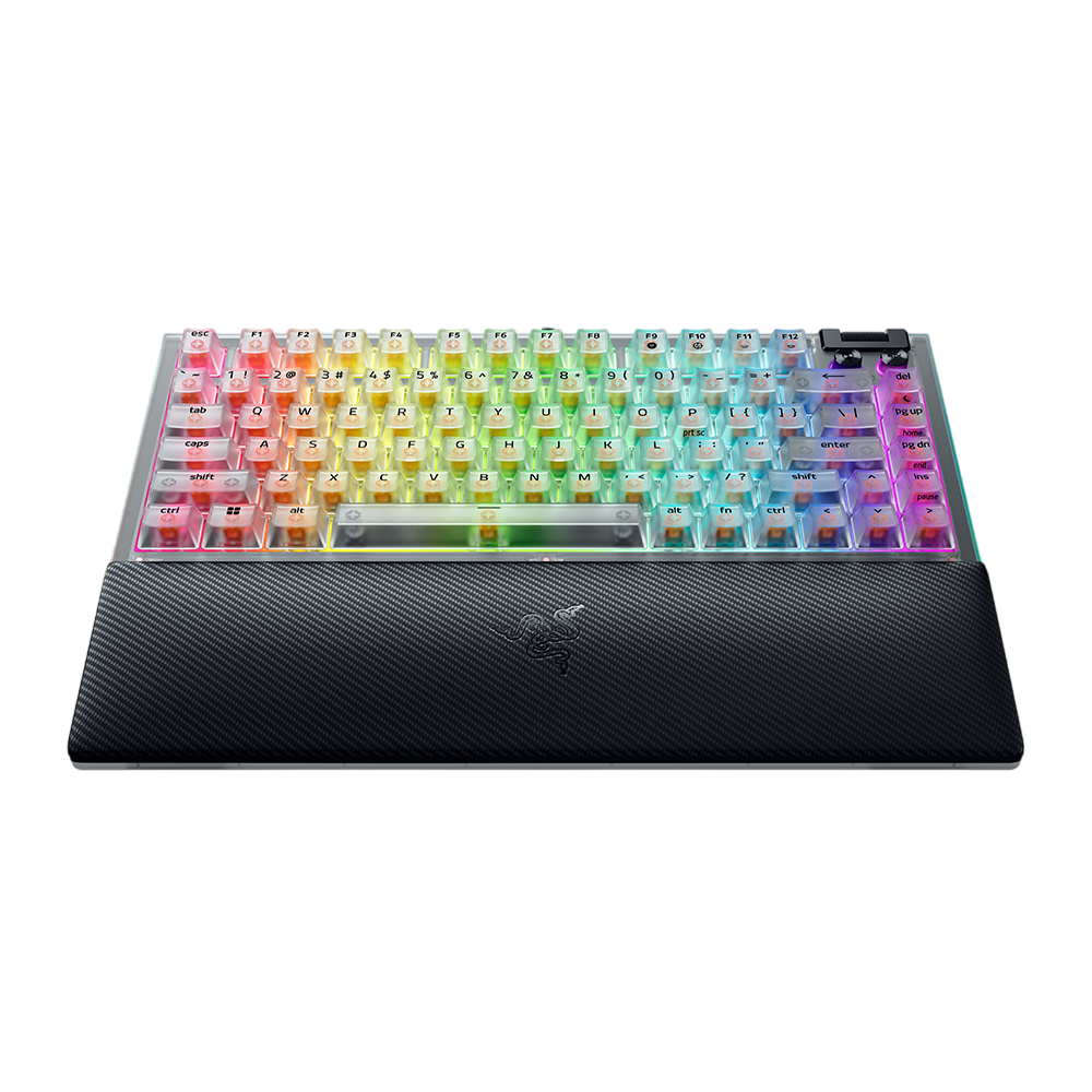 레이저  블랙위도우 V4 75% 팬텀 화이트 에디션 게이밍 키보드(Razer Blackwidow V4 75% Phantom White Edition Gaming Keyboard) - 3