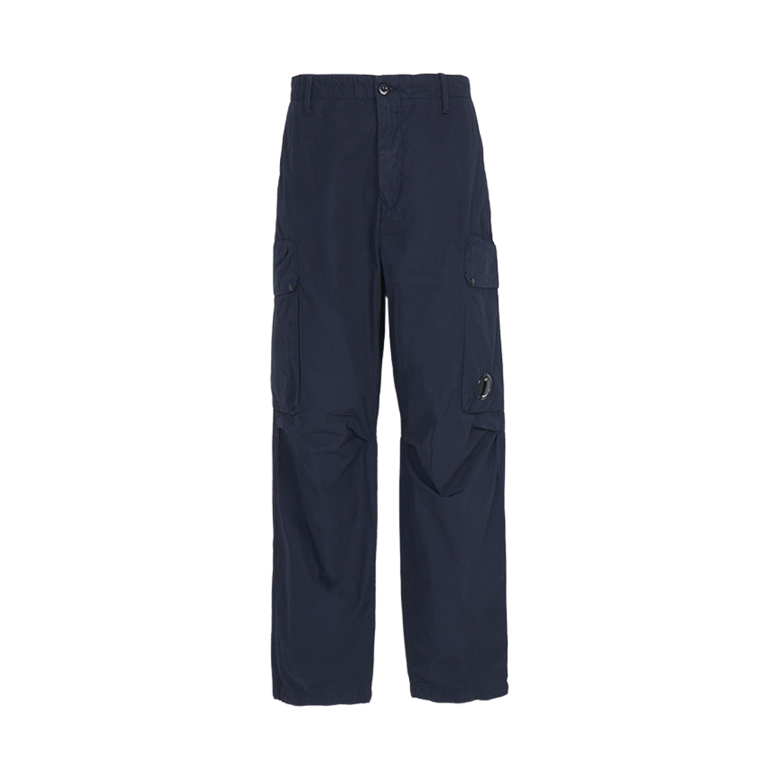 20CMPA128A110325G889 C.P. Company Micro-Reps Boxy Cargo Lens Pants Midnight Navy Blue - 26SS