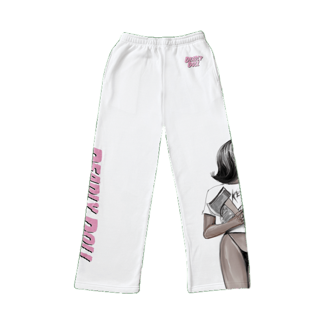 데들리 돌 데들리 엑스 스웨트 화이트(Deadly Doll Deadly Ex Sweats White) - 1