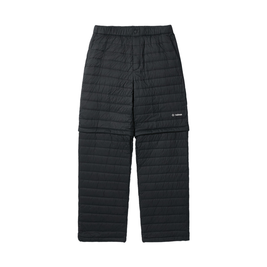 헬리녹스 웨어 디테처블 라이트 다운 팬츠 블랙(Helinox Wear Detachable Light Down Pants Black)