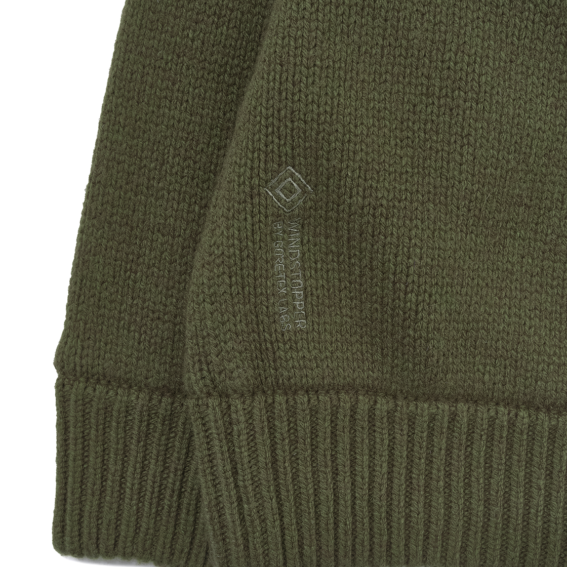 팔라스 x 노스페이스 퍼플라벨 윈드스토퍼 필드 니트 세이지 그린 - 25FW(Palace x The North Face Purple Label Windstopper Field Knit Sage Green - 25FW) - 5