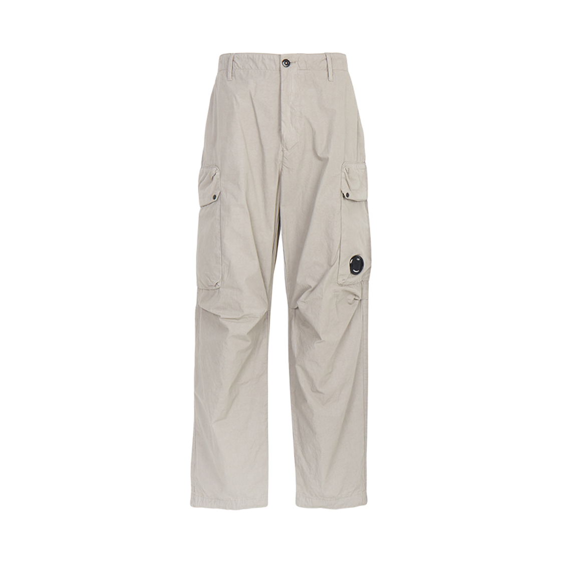 C.P. 컴퍼니 마이크로 랩스 박시 카고 렌즈 팬츠 도브 그레이 - 26SS(C.P. Company Micro-Reps Boxy Cargo Lens Pants Dove Grey - 26SS)
